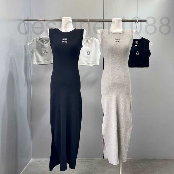 designer women casual dresses o neck sleeveless new luxury clothing female bodycon dress party beach wear ut99, Black;gray
designer women casual dresses o neck sleeveless new luxury clothing female bodycon dress party beach wear ut99, Black;gray