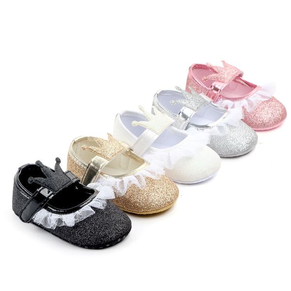 first walkers style crown sequin princess walkers crib branded baby prewalkers pu leather mary jane lace baby shoes 018 months 230328
first walkers style crown sequin princess walkers crib branded baby prewalkers pu leather mary jane lace baby shoes 018 months 230328