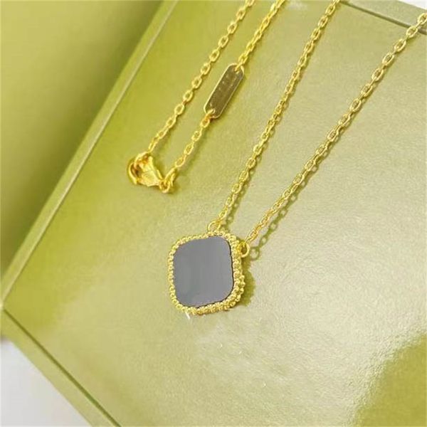 woman pendant necklaces four leaf clover designer van necklace fashion luxury jewelry women 75454, Silver
woman pendant necklaces four leaf clover designer van necklace fashion luxury jewelry women 75454, Silver