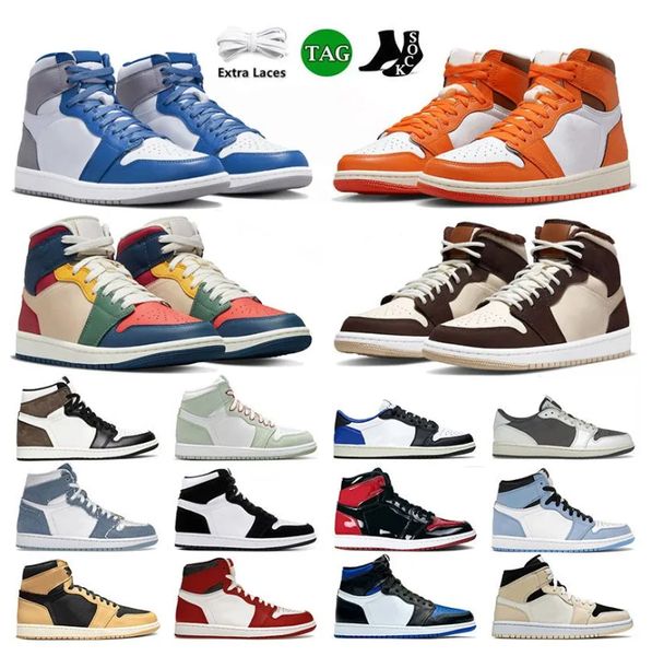 jumpman 1 basketball shoes for men women 1s sneakers lost found bred patent university blue gorge green stage haze starfish heritage true bl
jumpman 1 basketball shoes for men women 1s sneakers lost found bred patent university blue gorge green stage haze starfish heritage true bl