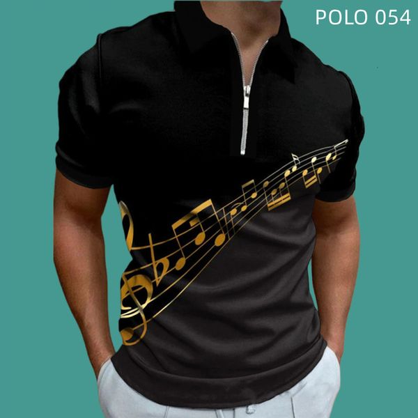 mens polos summer shirts european and american fashion digital printing zipper style shirt 230328, White;black
mens polos summer shirts european and american fashion digital printing zipper style shirt 230328, White;black