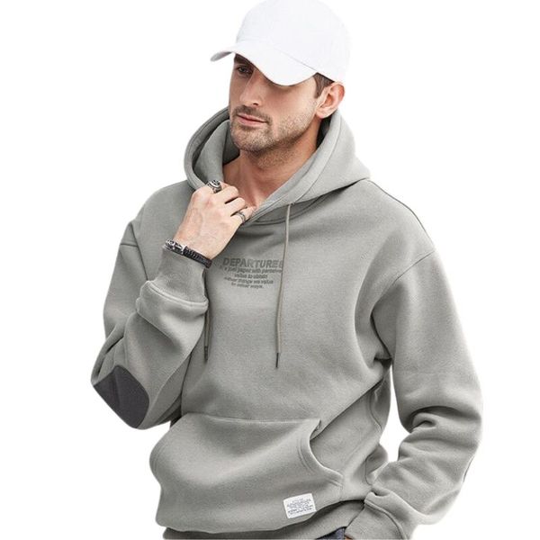 men's hoodie autumn winter sweatshirt loose plush casual long sleeve pullover designer winter coat, Black
men's hoodie autumn winter sweatshirt loose plush casual long sleeve pullover designer winter coat, Black