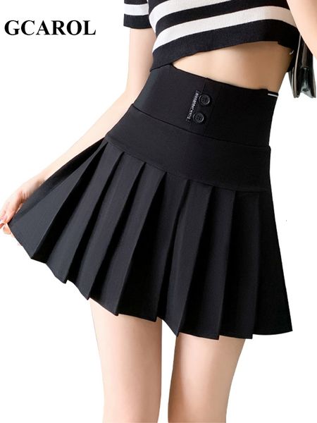 skirts gcarol women high elastic waist pleated skirt shorts safety underwear a-line classic spring summer preppy style mini skirt 230328, Black
skirts gcarol women high elastic waist pleated skirt shorts safety underwear a-line classic spring summer preppy style mini skirt 230328, Black