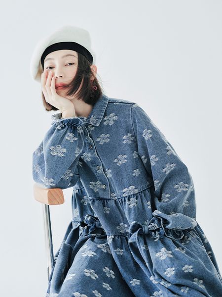 casual dresses imakkoni desain asli kerah cetak biru gaun denim lengan panjang saku kasual longgar menengah women's223792 230328, Black;gray
casual dresses imakkoni desain asli kerah cetak biru gaun denim lengan panjang saku kasual longgar menengah women's223792 230328, Black;gray