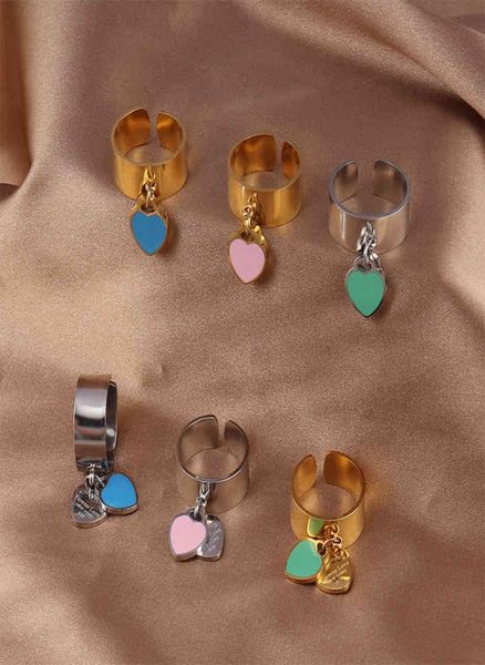 designer jewelry ring fashion colorful heart rings gold stainless steel big tag white open shell ring for women girls female men w5107513, Slivery;golden
designer jewelry ring fashion colorful heart rings gold stainless steel big tag white open shell ring for women girls female men w5107513, Slivery;golden