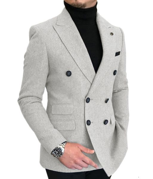 men's suits blazers men's suit lapel double breasted wool formal bussiness jacket prom tuxedos patterned blazer for wedding grooms, White;black
men's suits blazers men's suit lapel double breasted wool formal bussiness jacket prom tuxedos patterned blazer for wedding grooms, White;black