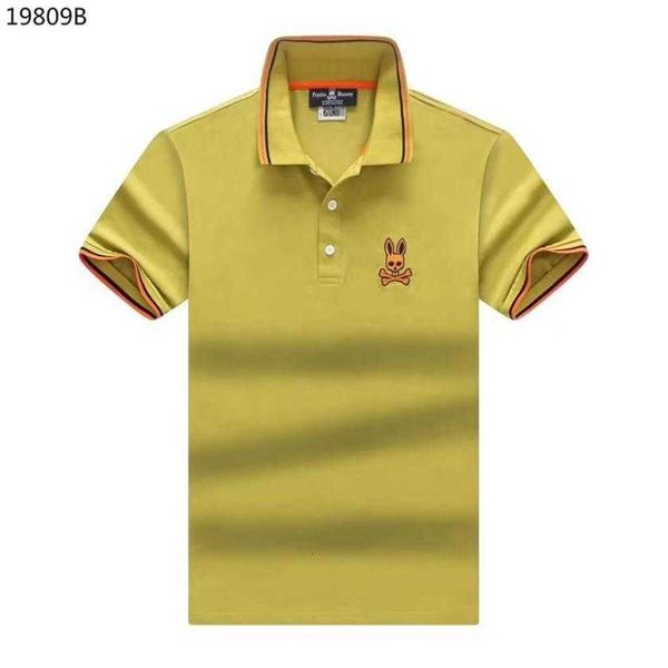 men's skull rabbit psycho bunny polo shirt flocking printing cartoon embroidery pattern short sleeve fashion brand casual men and women, White;black
men's skull rabbit psycho bunny polo shirt flocking printing cartoon embroidery pattern short sleeve fashion brand casual men and women, White;black