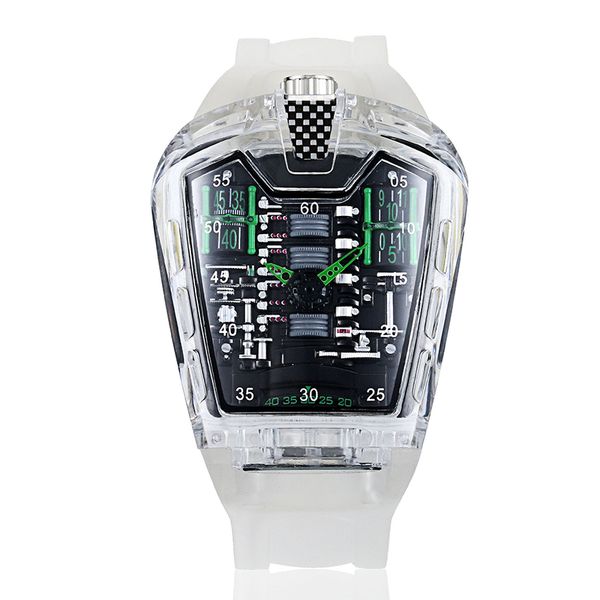 2022 men's leisure sports black luxury military silicone watch fashion watch 0, Slivery;brown
2022 men's leisure sports black luxury military silicone watch fashion watch 0, Slivery;brown