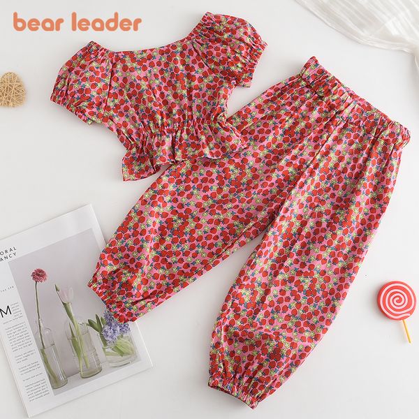 clothing sets bear leader girls clothes 2023 summer floral plaid puff sleeve trousers fashion baby girl outfit 230327, White
clothing sets bear leader girls clothes 2023 summer floral plaid puff sleeve trousers fashion baby girl outfit 230327, White