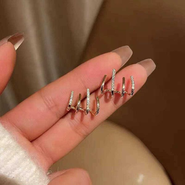 charm korean earing claw ear hook clip earrings for women four-prong setting gold color ear earrings fashion jewelry new year gift aa230327, Golden
charm korean earing claw ear hook clip earrings for women four-prong setting gold color ear earrings fashion jewelry new year gift aa230327, Golden
