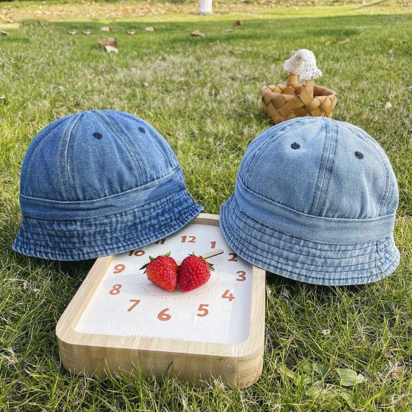 caps hats japanese spring product made old washed jeans small fresh sun shading breathable baby hat 230328, Yellow
caps hats japanese spring product made old washed jeans small fresh sun shading breathable baby hat 230328, Yellow