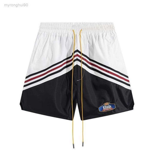 rhude shorts style fashion label panel contrast embroidery double layer mesh and women's quarters beach badge pants gc4s, White;black
rhude shorts style fashion label panel contrast embroidery double layer mesh and women's quarters beach badge pants gc4s, White;black