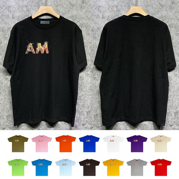 luxury 2023 men's t-shirt designer casual mens t-shirts shirt 15 colored flame letters printed clothing hawaii fashion short sleeve men, White;black
luxury 2023 men's t-shirt designer casual mens t-shirts shirt 15 colored flame letters printed clothing hawaii fashion short sleeve men, White;black