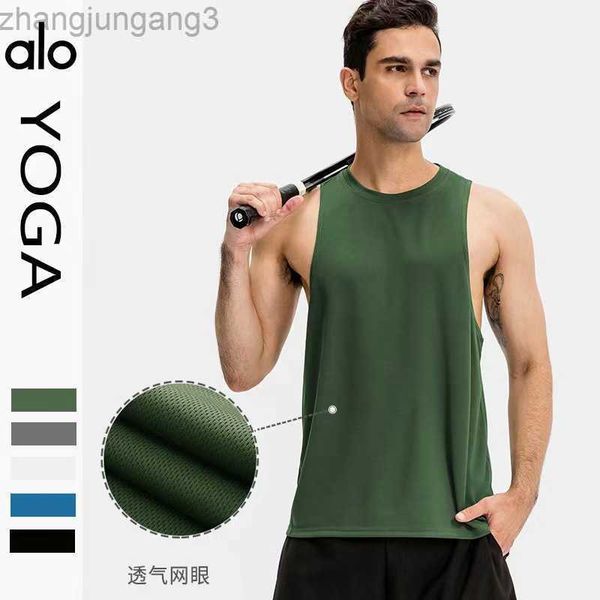 designer alos yoga men's relaxed running sports fitness sleeveless quick drying tank top, White;black
designer alos yoga men's relaxed running sports fitness sleeveless quick drying tank top, White;black
