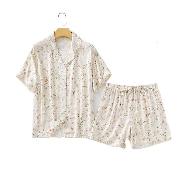 women's sleepwear cotton pyjama pour femme small leaf print cardigan short-sleeved sleep with shorts sleepwear women's cotton paj, Black;red
women's sleepwear cotton pyjama pour femme small leaf print cardigan short-sleeved sleep with shorts sleepwear women's cotton paj, Black;red