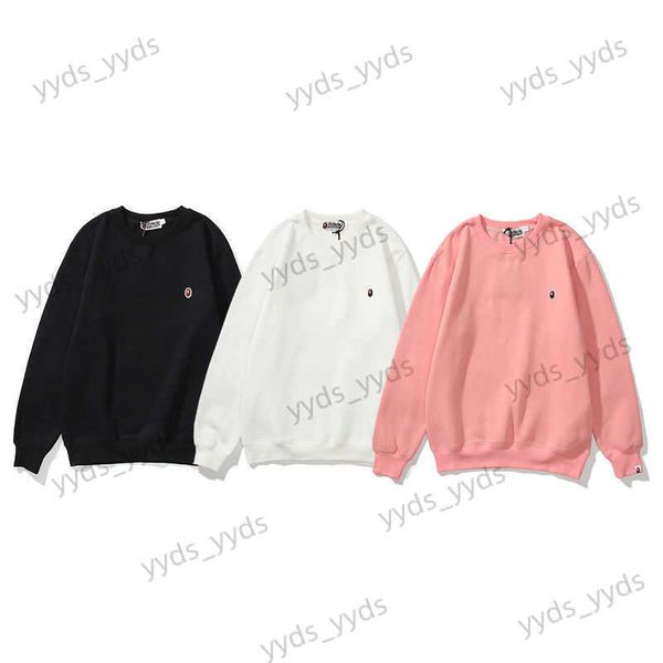 men's hoodies sweatshirts ape head embroidery small label loose round neck pullover sweater for men and women couples plush coat t23032, Black
men's hoodies sweatshirts ape head embroidery small label loose round neck pullover sweater for men and women couples plush coat t23032, Black