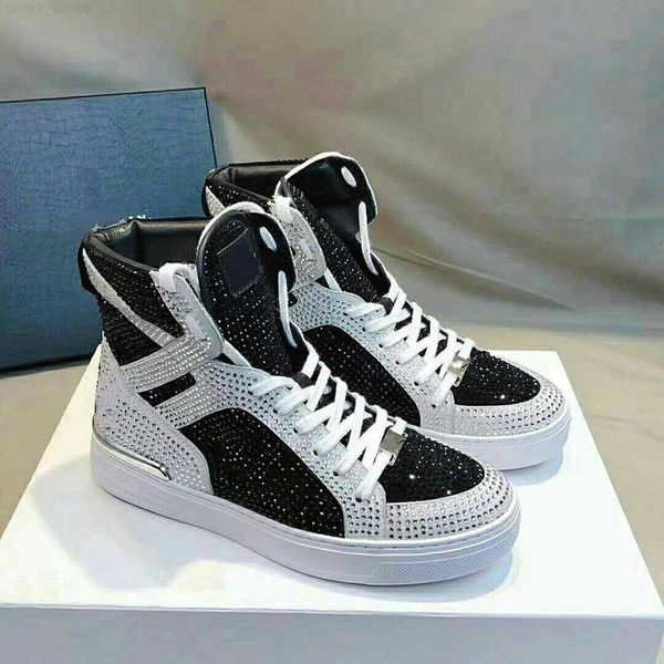 the highest quality men's shoes pp mixed color high-cut lace-up style3 race runner plein casual sneakers shoes us7-11, Black
the highest quality men's shoes pp mixed color high-cut lace-up style3 race runner plein casual sneakers shoes us7-11, Black