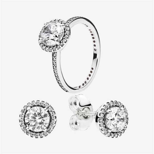 big cz diamond wedding ring and earring set with original box for pandora 925 sterling silver women rings & stud earrings296a, Slivery;golden
big cz diamond wedding ring and earring set with original box for pandora 925 sterling silver women rings & stud earrings296a, Slivery;golden