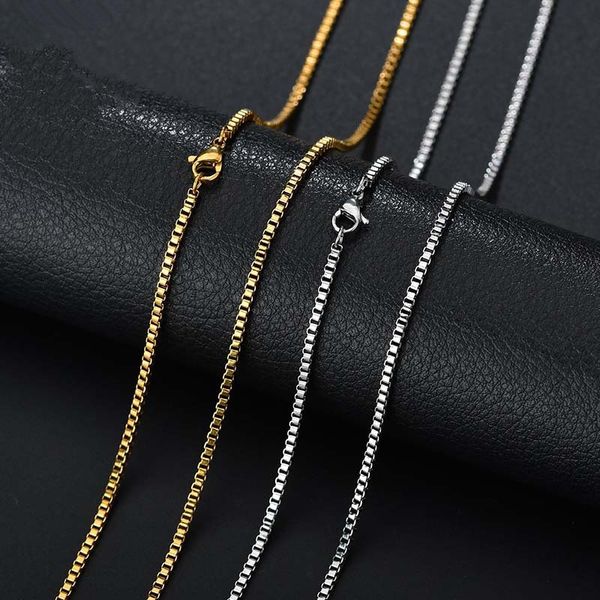 fashion hiphop jewelry stainless steel square box link 18k gold chain for man necklace designer south american mens silver necklaces woman c
fashion hiphop jewelry stainless steel square box link 18k gold chain for man necklace designer south american mens silver necklaces woman c