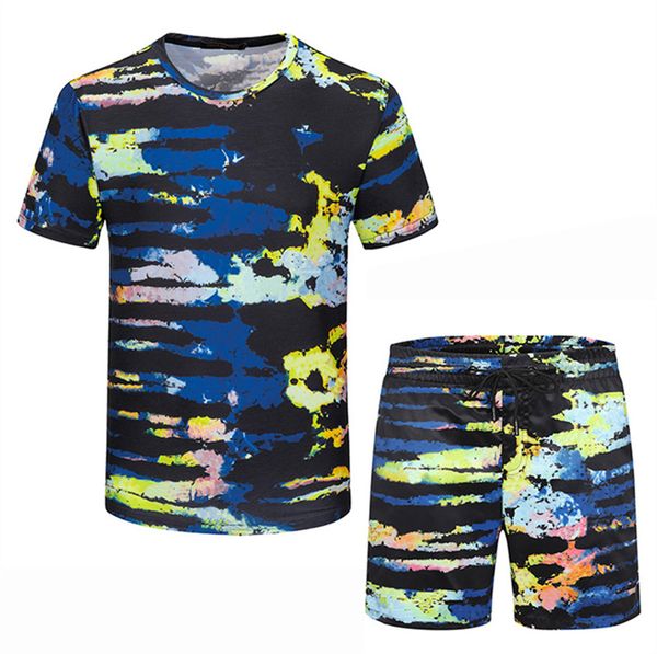 mens tracksuit letters camouflage printing embroidery summer fashion sportswear short sleeves pullover jogger pants suits o-neck sportsuit, Gray
mens tracksuit letters camouflage printing embroidery summer fashion sportswear short sleeves pullover jogger pants suits o-neck sportsuit, Gray