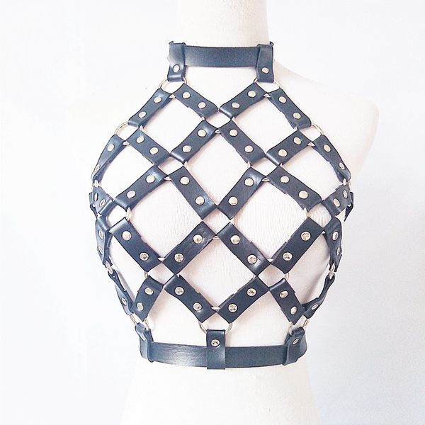 leather garter hollow out crop women link chain tassel tank rave festival summer beach party clubwear, Black;white
leather garter hollow out crop women link chain tassel tank rave festival summer beach party clubwear, Black;white