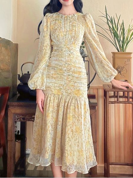 casual dresses autumn women elegant floral print midi dress long sleeve pleated party prom vestidos female slim bodycon clothes robe 230327, Black;gray
casual dresses autumn women elegant floral print midi dress long sleeve pleated party prom vestidos female slim bodycon clothes robe 230327, Black;gray