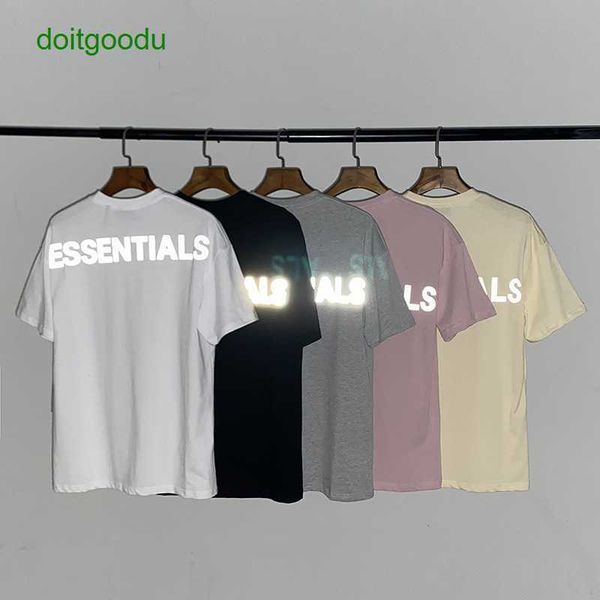 fear god double line 3m reflective letters essen short sleeve tee fos european loose for men and women y64x, White;black
fear god double line 3m reflective letters essen short sleeve tee fos european loose for men and women y64x, White;black