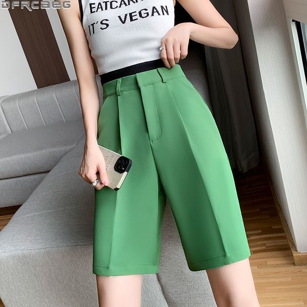 women's shorts fashion high waist summer shorts women streetwear loose wide leg bermuda short femme boyfriend black green suit short pa, White;black
women's shorts fashion high waist summer shorts women streetwear loose wide leg bermuda short femme boyfriend black green suit short pa, White;black