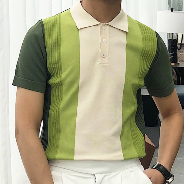 mens polos zogaa fashion summer short sleeve shirt ice silk knitting striped polo s3xl 230328, White;black
mens polos zogaa fashion summer short sleeve shirt ice silk knitting striped polo s3xl 230328, White;black
