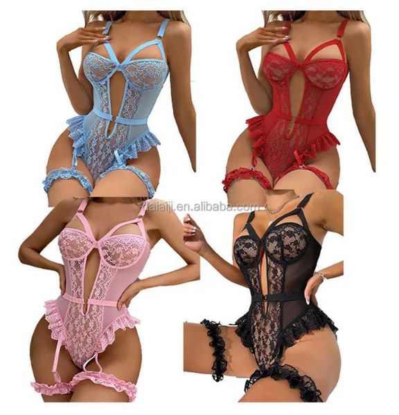 lace women teddies bodysuits lingerie with thigh strap composite open fork and exposed breast, Black;white
lace women teddies bodysuits lingerie with thigh strap composite open fork and exposed breast, Black;white