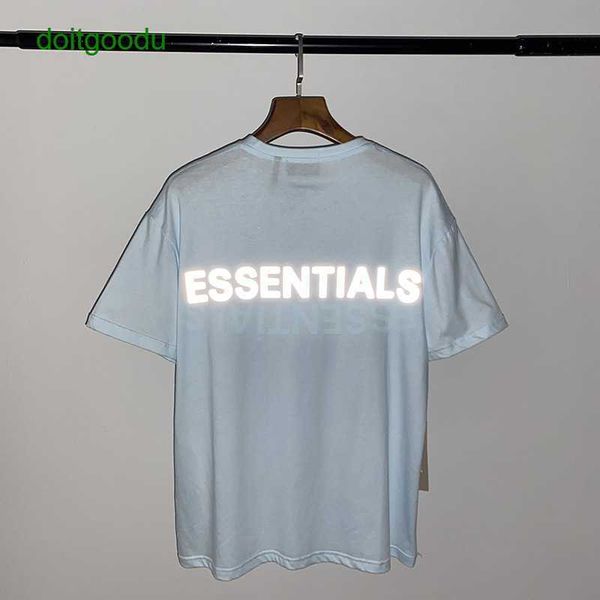 high street fashion tag fos ess double thread reflective classic blue casual loose short sleeve t-shirt, White;black
high street fashion tag fos ess double thread reflective classic blue casual loose short sleeve t-shirt, White;black
