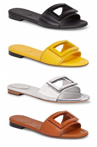 womens signature leather sandals flat slippers fashion letter cutout causal rubber mules women shoes, Black
womens signature leather sandals flat slippers fashion letter cutout causal rubber mules women shoes, Black