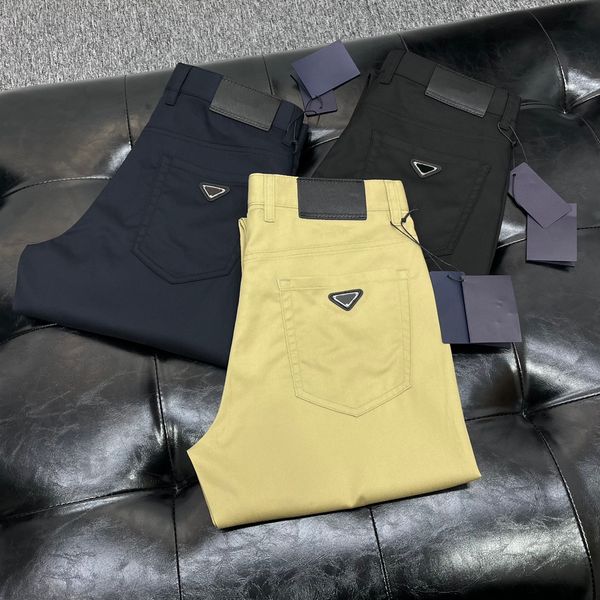 2023 new patterns designer pants highquality comfortable material quality fashion business casual man's pant, Black
2023 new patterns designer pants highquality comfortable material quality fashion business casual man's pant, Black