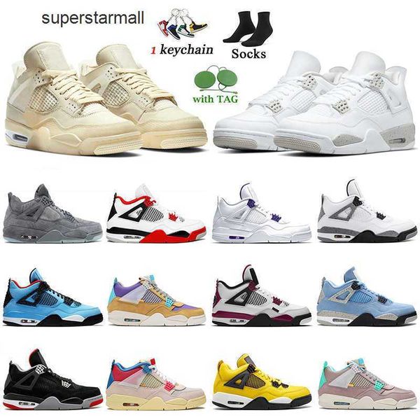 luxury designer basketball shoes jumpman 4 4s sail white oreo infrared shimmer diy bred outdoor women mens trainers sneakers psgs military j, Black
luxury designer basketball shoes jumpman 4 4s sail white oreo infrared shimmer diy bred outdoor women mens trainers sneakers psgs military j, Black