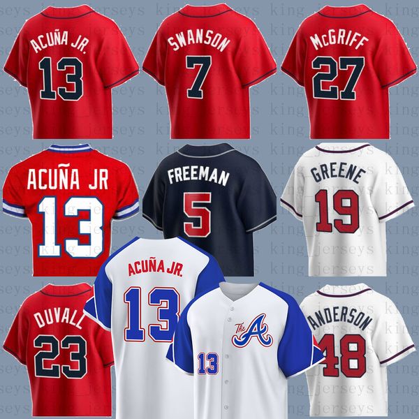 2023 city braves 13 ronald acuna jr. atlanta baseball jerseys 28 matt olson marcell ozuna austin riley eddie rosario sean murphy michael har, Black;brown
2023 city braves 13 ronald acuna jr. atlanta baseball jerseys 28 matt olson marcell ozuna austin riley eddie rosario sean murphy michael har, Black;brown