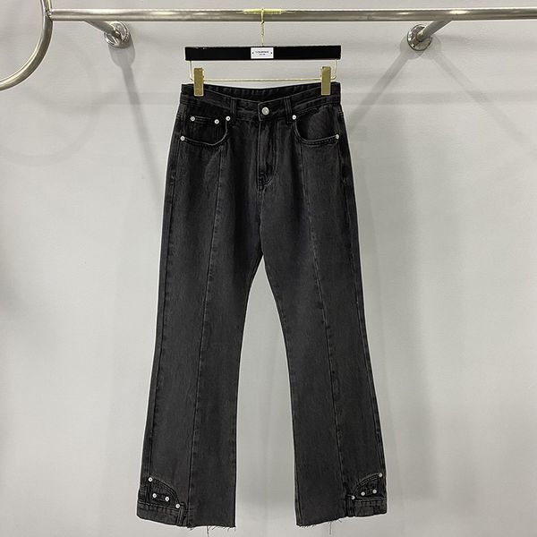 original rick men cotton black washed jean design trouser for owens hiphop streetwear pants for women, Blue
original rick men cotton black washed jean design trouser for owens hiphop streetwear pants for women, Blue