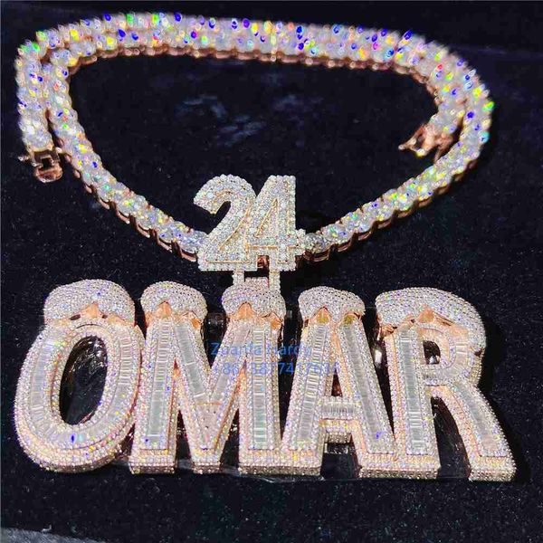 pass tester custom hip hop vvs moissanite pendant charm necklace iced out 925 silver personal name letters
pass tester custom hip hop vvs moissanite pendant charm necklace iced out 925 silver personal name letters
