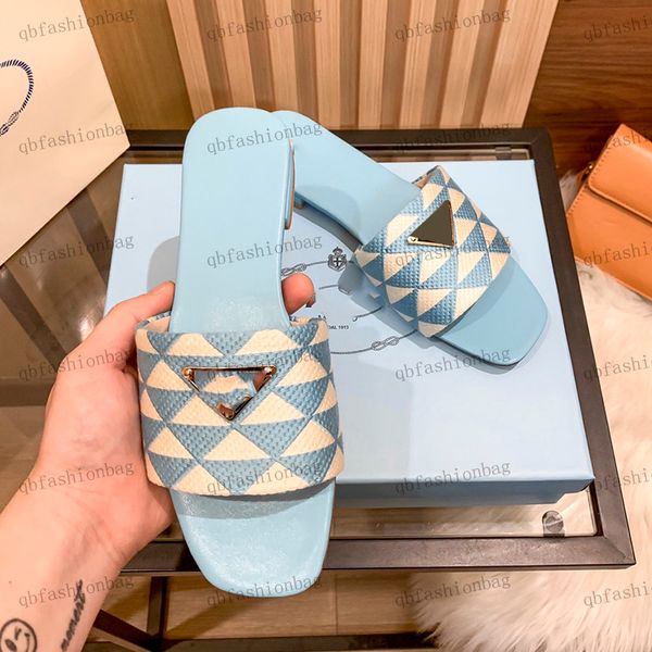 womens flat slippers woven hardware triangle logo sandals anti-slip soles platform slippers flip-flops match color classic designer brand ou, Black
womens flat slippers woven hardware triangle logo sandals anti-slip soles platform slippers flip-flops match color classic designer brand ou, Black