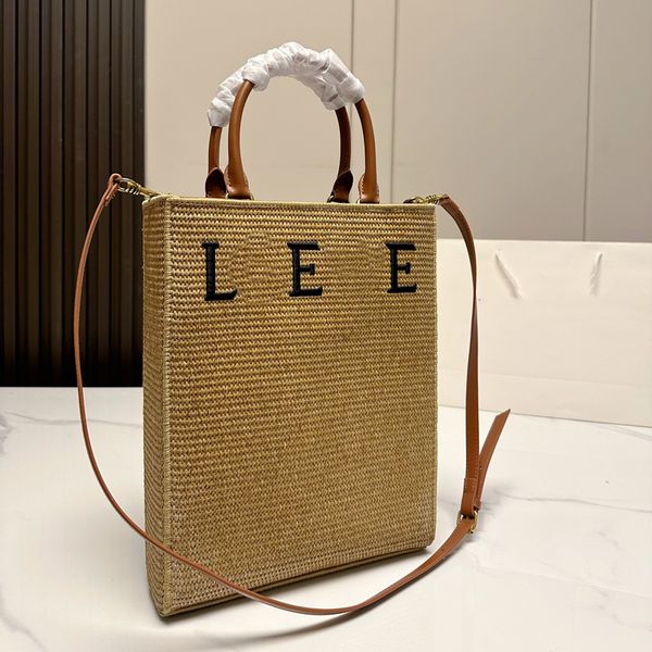 summer leisure fashion straw handbag women's designer bag large size handbag leisure letter embroidery shopping bag knitted handbag
summer leisure fashion straw handbag women's designer bag large size handbag leisure letter embroidery shopping bag knitted handbag