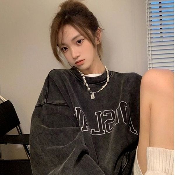 womens tshirt houzhou vintage hoodies kebesaran wanita grunge hippie streetwear pullover lengan panjang harajuku kaus perempuan y2k korea 23, White
womens tshirt houzhou vintage hoodies kebesaran wanita grunge hippie streetwear pullover lengan panjang harajuku kaus perempuan y2k korea 23, White