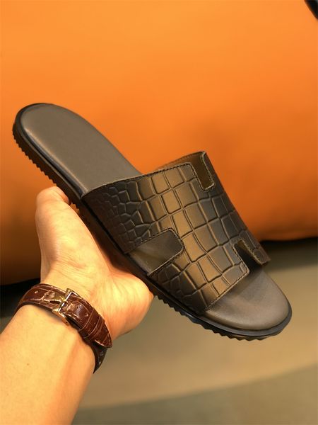 summer breathable half slippers flat heel mens genuine leather casual slides outdoor leisure sandals big size 38-45, Black
summer breathable half slippers flat heel mens genuine leather casual slides outdoor leisure sandals big size 38-45, Black