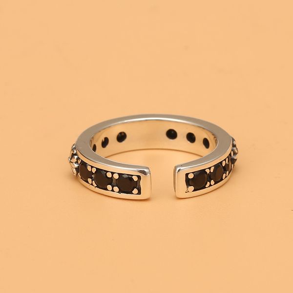 a162 s925 sterling silver ring personalized fashion punk hip hop style black diamond cross flower set diamond couple letter shaped jewelry l
a162 s925 sterling silver ring personalized fashion punk hip hop style black diamond cross flower set diamond couple letter shaped jewelry l