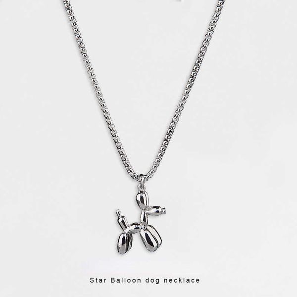 pendant necklaces fashion simple balloon dog titanium steel necklace men and women hip hop cartoon pendant sweater chain gift jewelry access, Silver
pendant necklaces fashion simple balloon dog titanium steel necklace men and women hip hop cartoon pendant sweater chain gift jewelry access, Silver