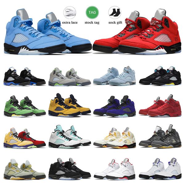 5s men basketball shoes 5 mens sneakers unc racer blue aqua alternate grape sail concord outdoor women sports trainers size 5.5-13
5s men basketball shoes 5 mens sneakers unc racer blue aqua alternate grape sail concord outdoor women sports trainers size 5.5-13