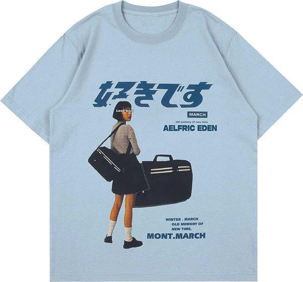 mens women vintage oversize shirts summer hipster printed casual tee couple clothes streetwear t-shirttgjo, White;black
mens women vintage oversize shirts summer hipster printed casual tee couple clothes streetwear t-shirttgjo, White;black
