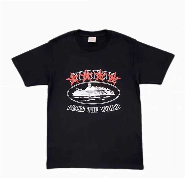designer t shirt corteizs american street hip hop letter print short sleeve t-shirt men's fashion brand summer loose round neck half sl, White;black
designer t shirt corteizs american street hip hop letter print short sleeve t-shirt men's fashion brand summer loose round neck half sl, White;black