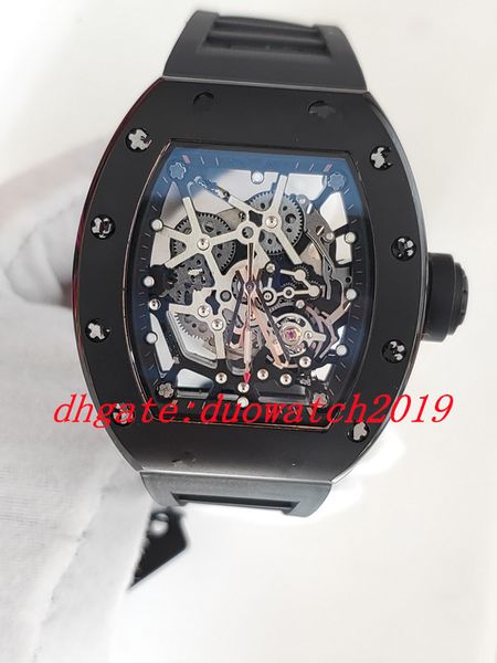 man watches sale mechanical wristwatch version skeleton dial japan miyota automatic black rubber strap sport watches movement, Slivery;brown
man watches sale mechanical wristwatch version skeleton dial japan miyota automatic black rubber strap sport watches movement, Slivery;brown