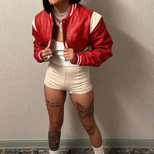men's jackets jaket baseball universitas kulit musim dingin wanita cropped cyber y2k streetwear pakaian balap bomber mantel patchwork 2, Black;brown
men's jackets jaket baseball universitas kulit musim dingin wanita cropped cyber y2k streetwear pakaian balap bomber mantel patchwork 2, Black;brown