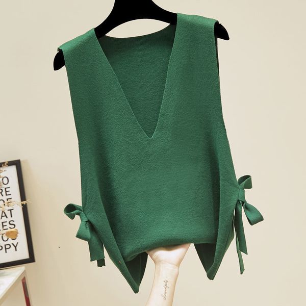 women's vests knitted vest for women autumn sleeveless split v-neck lace up loose korean fashion pullover sweater vest spring 230328, Black;white
women's vests knitted vest for women autumn sleeveless split v-neck lace up loose korean fashion pullover sweater vest spring 230328, Black;white