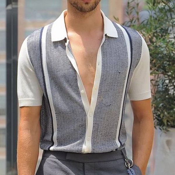 mens polos knitwear short sleeve polo shirts casual slim fit lapel button cardigan breathable summer fashion clothes 230328, White;black
mens polos knitwear short sleeve polo shirts casual slim fit lapel button cardigan breathable summer fashion clothes 230328, White;black